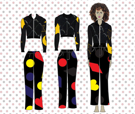 Construction detail highlighting stitch type and reinforcements